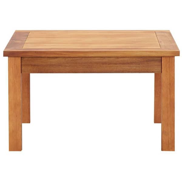 Wood Picnic Table 23.6"x23.6"x14.2" HD0102HEJCF7 The Home Depot