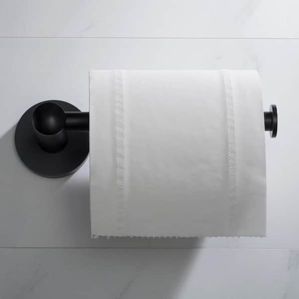 Kraus KEA-18829MB Elie Bathroom Paper, Matte Black, Toilet Holder