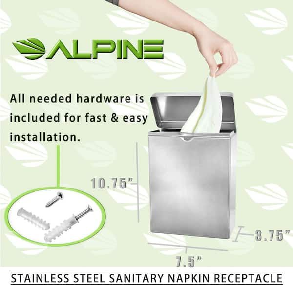 https://images.thdstatic.com/productImages/d0761a58-bd03-4a8d-b6ff-40fd82b6c042/svn/stainless-alpine-industries-sanitary-napkin-receptacle-451-ssb-2pk-e1_600.jpg