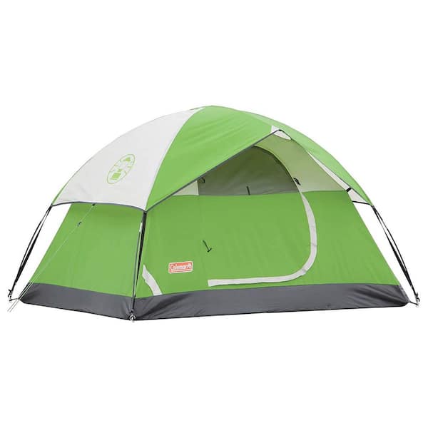 Bang om te sterven Overtreding Haarvaten Coleman Sundome Quick Setup 2 to 3 Person Camping Tent with Rainfly, Palm  Green 2000027926 - The Home Depot