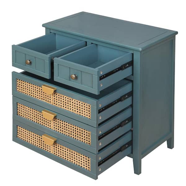 Unbranded 25.59 in. W x 14.17 in. D x 28.35 in. H Bathroom Dark Green Linen Cabinet