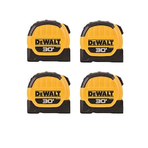 30 ft. x 1-1/8 in. Tape Measure (4-Pack)