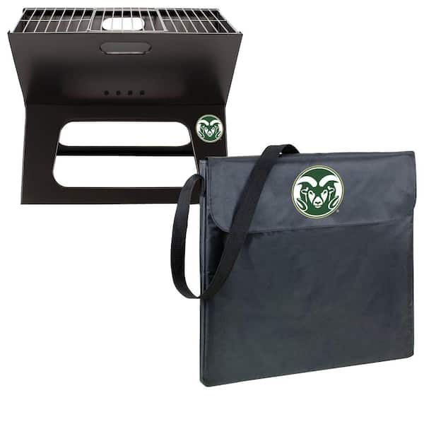 Picnic Time X-Grill Colorado State Folding Portable Charcoal Grill