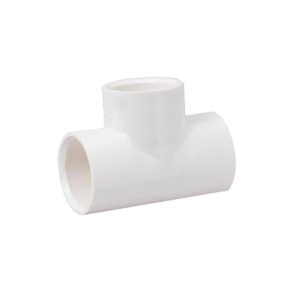 IPEX 3/4 in. S SCH40 PVC Tee 27-401-007B - The Home Depot