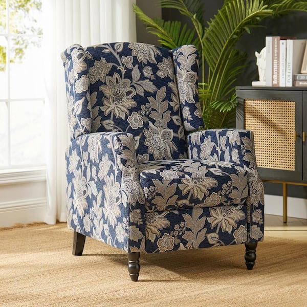 JAYDEN CREATION Celi Garden Fabric Standard (No Motion) Recliner