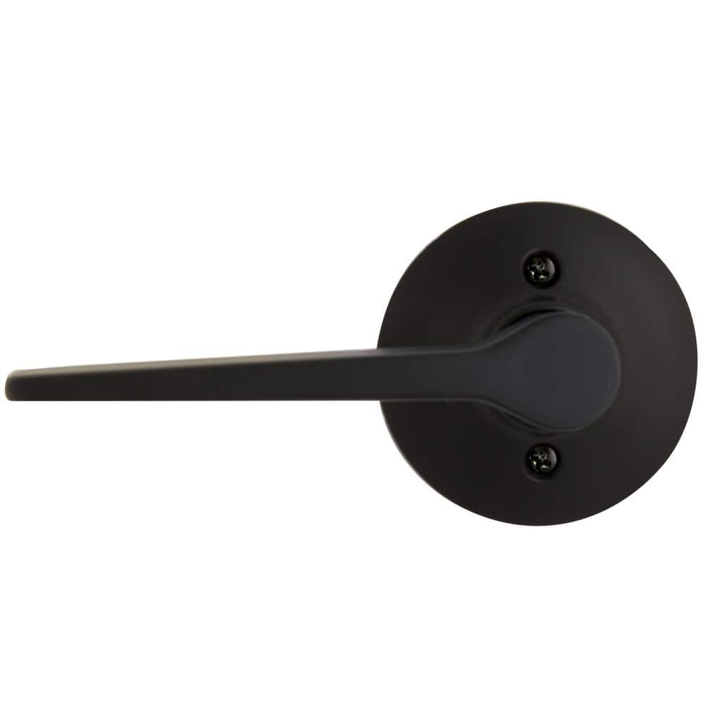 Defiant Freedom Matte Black Hall and Closet Door Handle LEXK03B - The Home  Depot