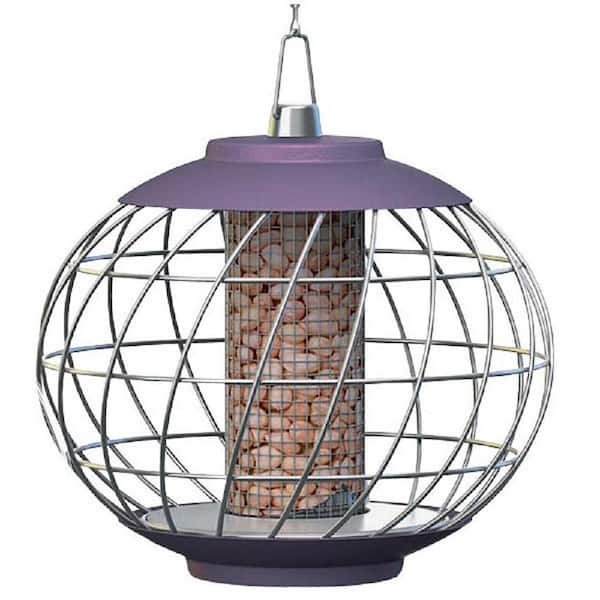 Unbranded Nuttery Helix Peanut Feeder-Aubergine