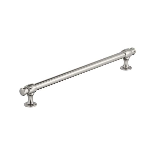 Winsome 10-1/16 in. (256 mm) Center-to-Center Satin Nickel Bar Cabinet Pull