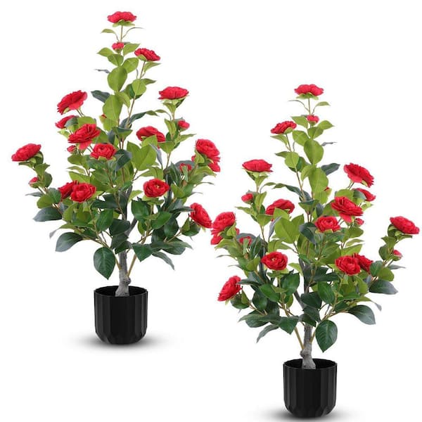 cache pot planter Floral Cache Pot with Gold Finials