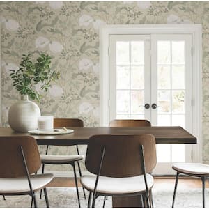 Gwendolyn Linen And Sage Wallpaper