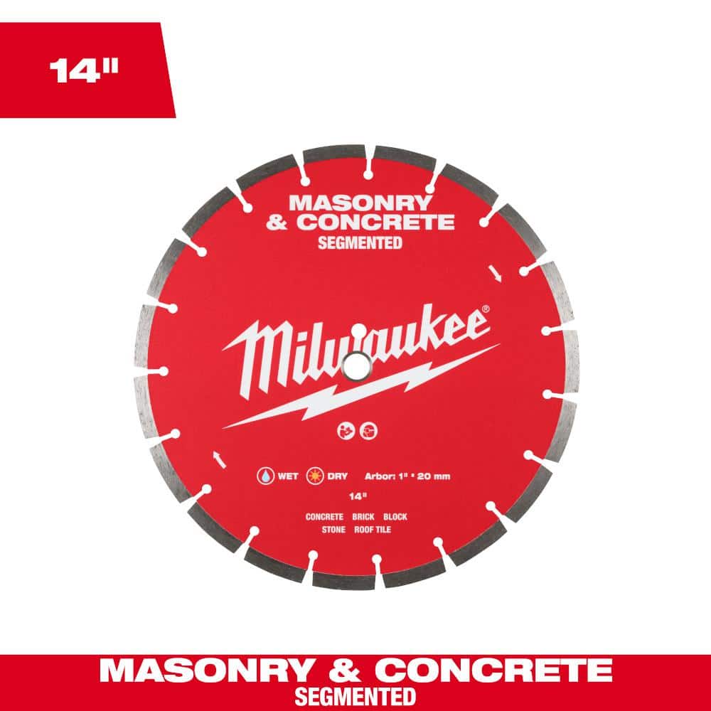14 in. Segmented Masonry & Concrete Diamond Blade price history on PriceWatchPro