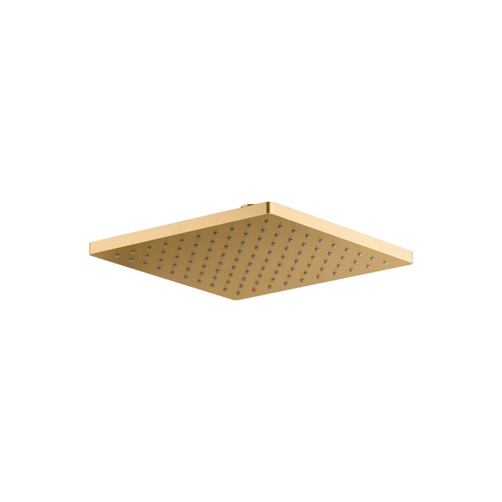 Polished Chrome 10" Square Rain Showerhead