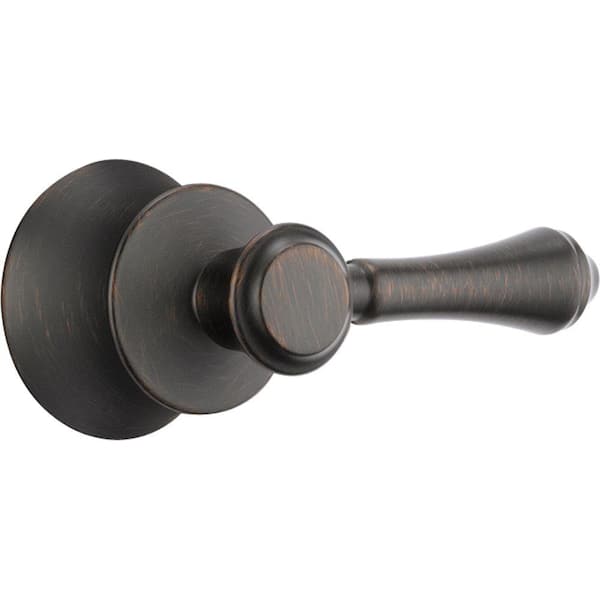 Delta Cassidy Tub and Shower Faucet Metal Lever Handle in Venetian Bronze