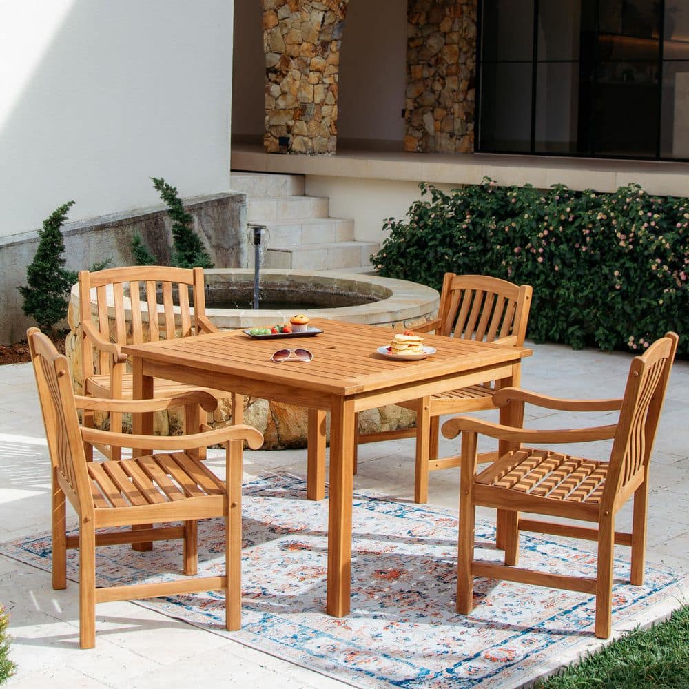 Cambridge Casual Vermont 5-Piece Premium Indonesia Teak Wood