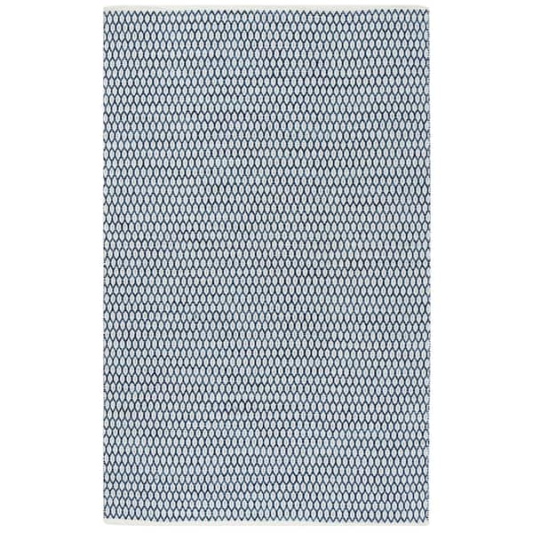 Montauk Navy/Ivory 9 ft. x 12 ft. Geometric Multi-Diamonds Area Rug
