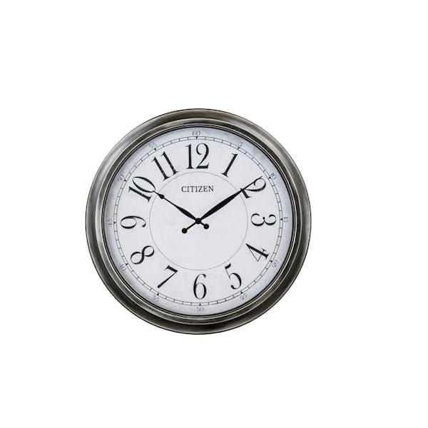 CITIZEN White Outdoor Antique Clock