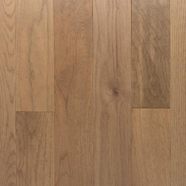 Blue Ridge Hardwood Flooring Northern Coast Rock Cliffs Oak 3/4 in. T x 4 in. W Smooth Solid Hardwood Flooring (16 sq.ft./case)