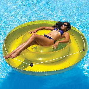 New 72 in. Swimming Pool Sun Tan Lounger Island Float Inflatables (3-Pack)