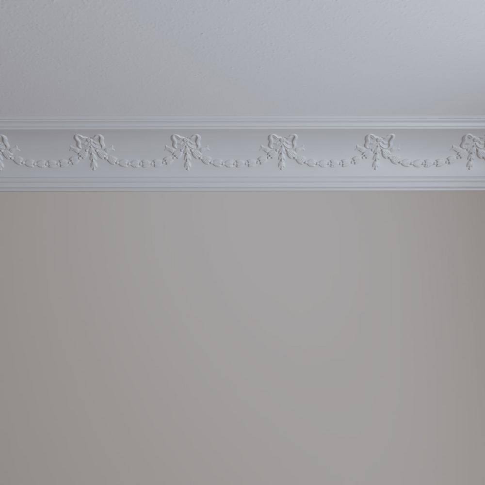 Federal White Polyurethane Crown Moulding 94.5" Length
