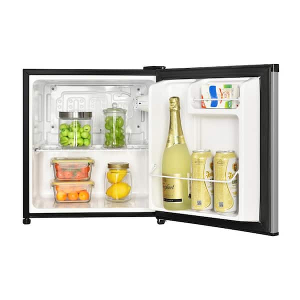 Magic Chef 1 7 Cu Ft Mini Fridge In Black With Freezerless Design Mcar170be The Home Depot