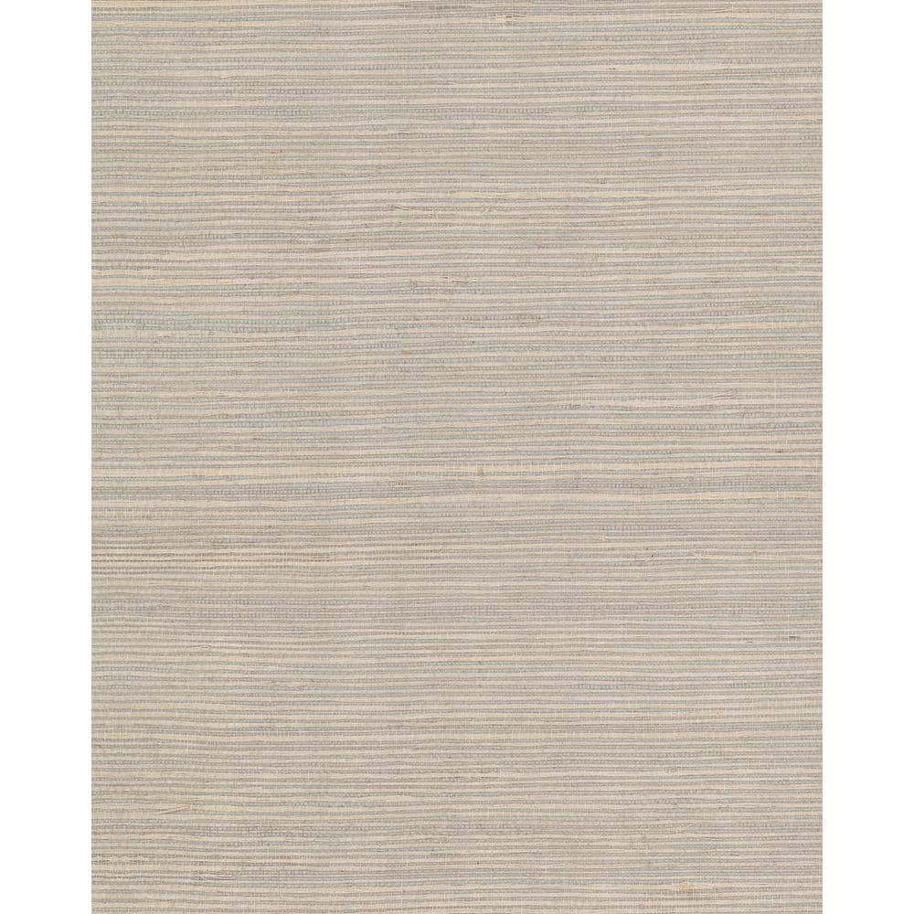 Warm Grey Self-Adhesive Grasscloth Wallpaper Roll