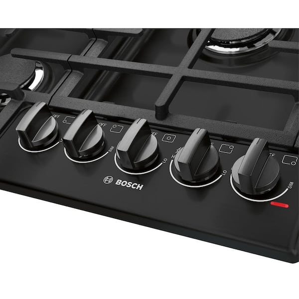 Reviews for Bosch 800 Series 36 in. Gas Cooktop in Black Stainless