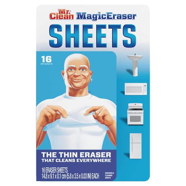 Mr. Clean Thin Sheets Magic Eraser Scouring Sponge 003077202515