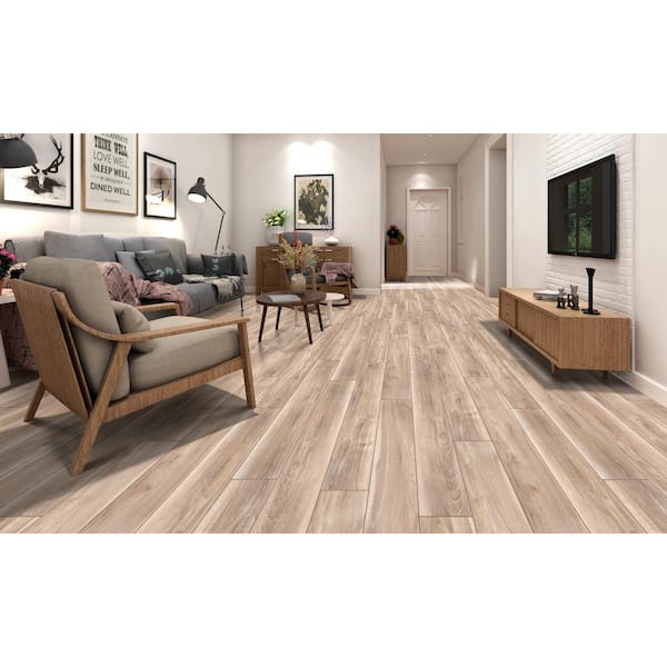 Balsam Blonde 1/3 in. T x 1.77 in. W x 94 in. L Luxury Vinyl Surface Reducer Molding