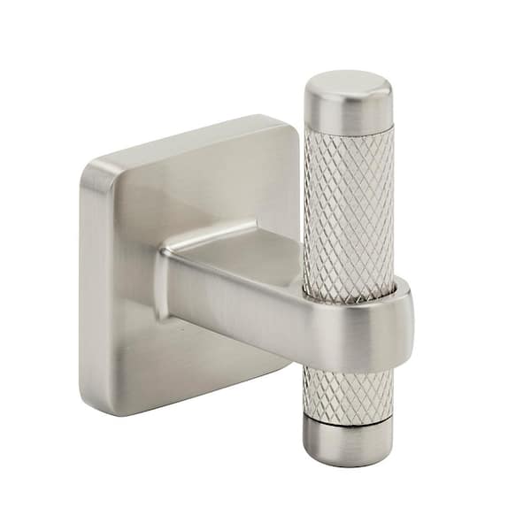 Amerock Bronx Single Robe Hook in Satin Nickel