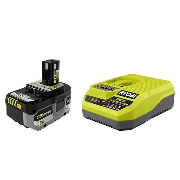 ONE+ HP 18V 6.0 Ah Lithium-Ion HIGH PERFORMANCE Battery and Charger Starter Kit