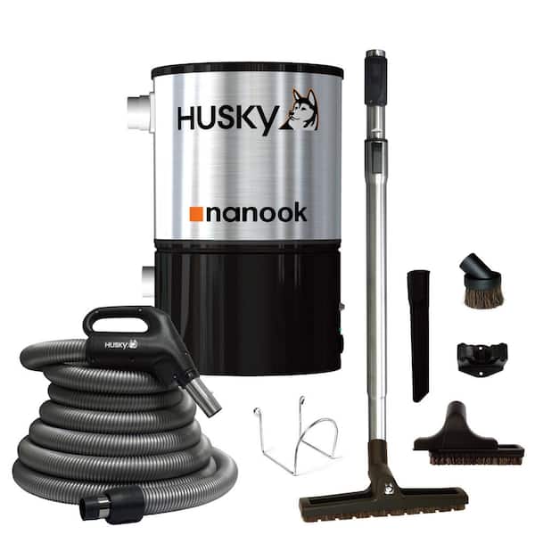 Husky Nanook Central Vacuum with Accessories NNK-155I-NA-ENSB
