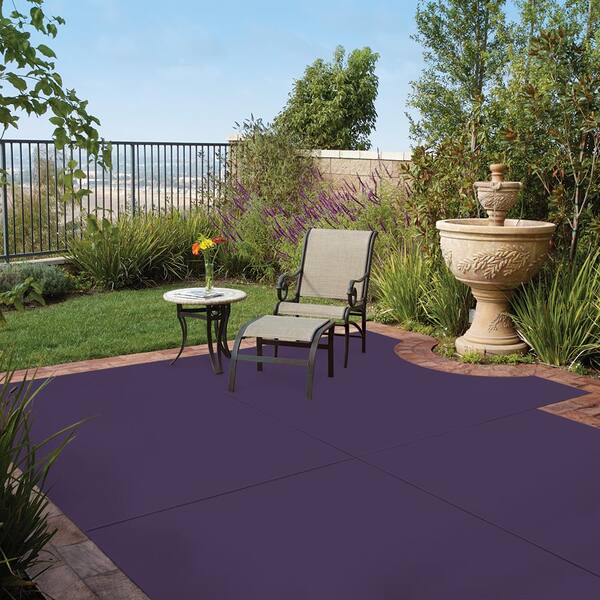 Patio Floor Paint, Purple Outdoor Furniture Paint