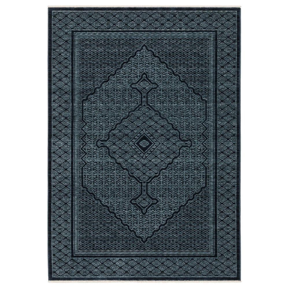 2 X 8 Blue Medallion Washable Area Rug Runner Rug price history on PriceWatchPro