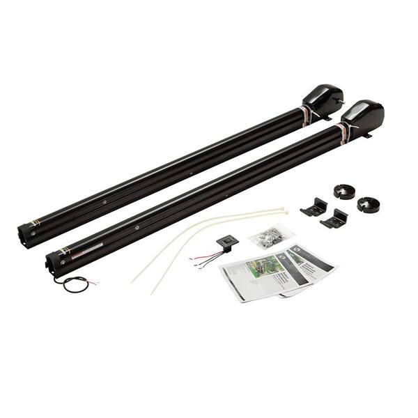 Lippert Components Tall 12-Volt Universal Awning Hardware Kit - Black