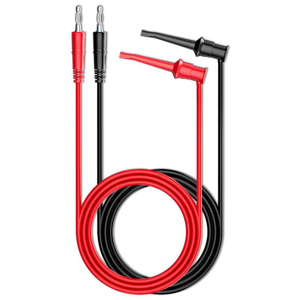 2-Piece Series 1m Test Leads 4mm Banana Plug to Test Hook Clips Electrical Testing 500-Volt 5Amp price history on PriceWatchPro