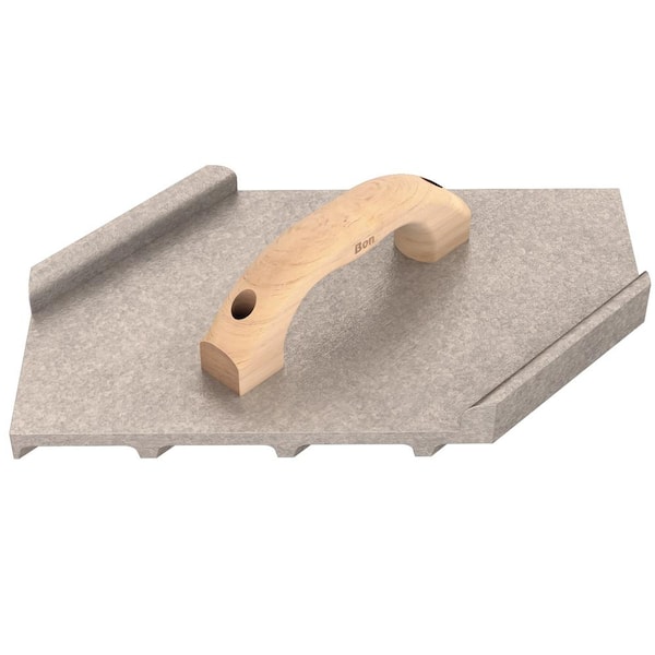 Bon Tool 13-1/2 in. x 8 in. Right Aluminum Wheelchair Ramp Hand Tool Groover