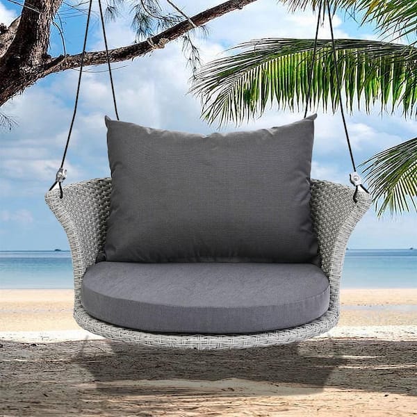 Woven deals swing chair