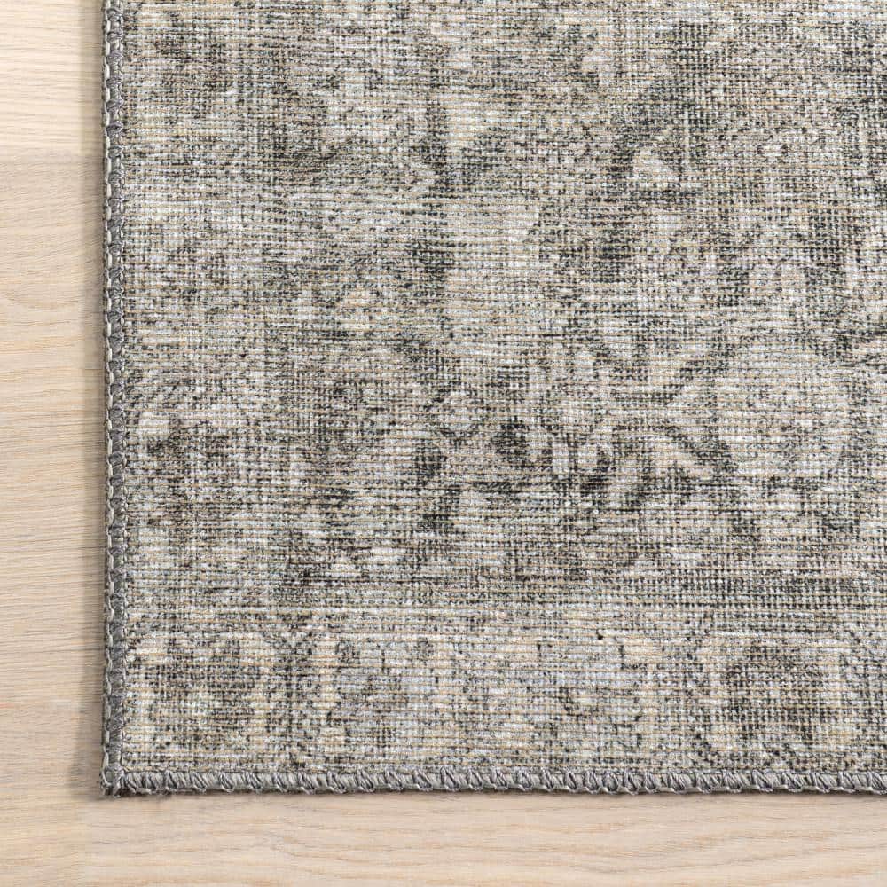 Calianna Grey 8' x 10' Synthetic Flat Woven Handmade Area Rug