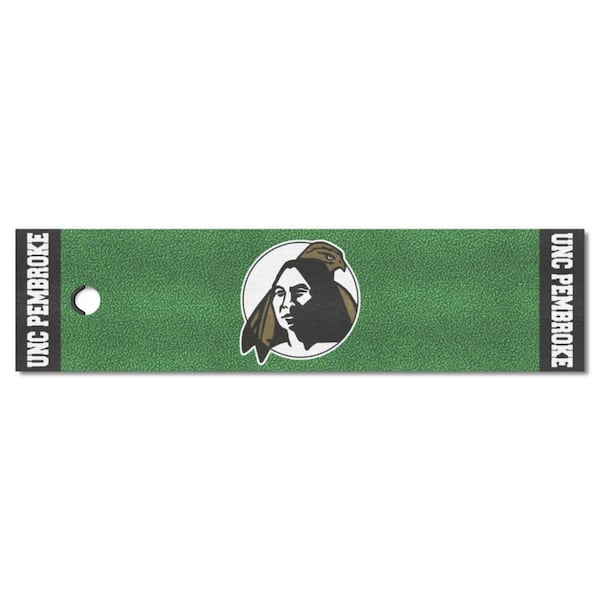 FANMATS NHL Retro Colorado Rockies Green 2 ft. x 6 ft. Putting