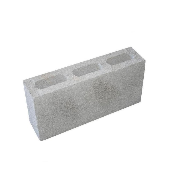 Unbranded 8 in. x 4 in. x 16 in. Concrete Block