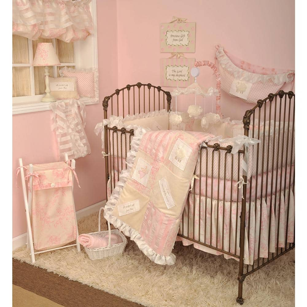 Pale pink baby outlet bedding