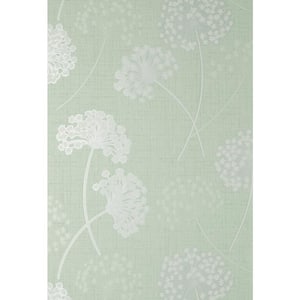Grace Green Floral Wallpaper Sample