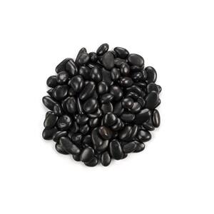 Black Polished Pebbles 0.5 cu. ft . per Bag (0.25 in. to 0.5 in.) Bagged Landscape Rock (28 Bags/Covers 14 cu. ft.)