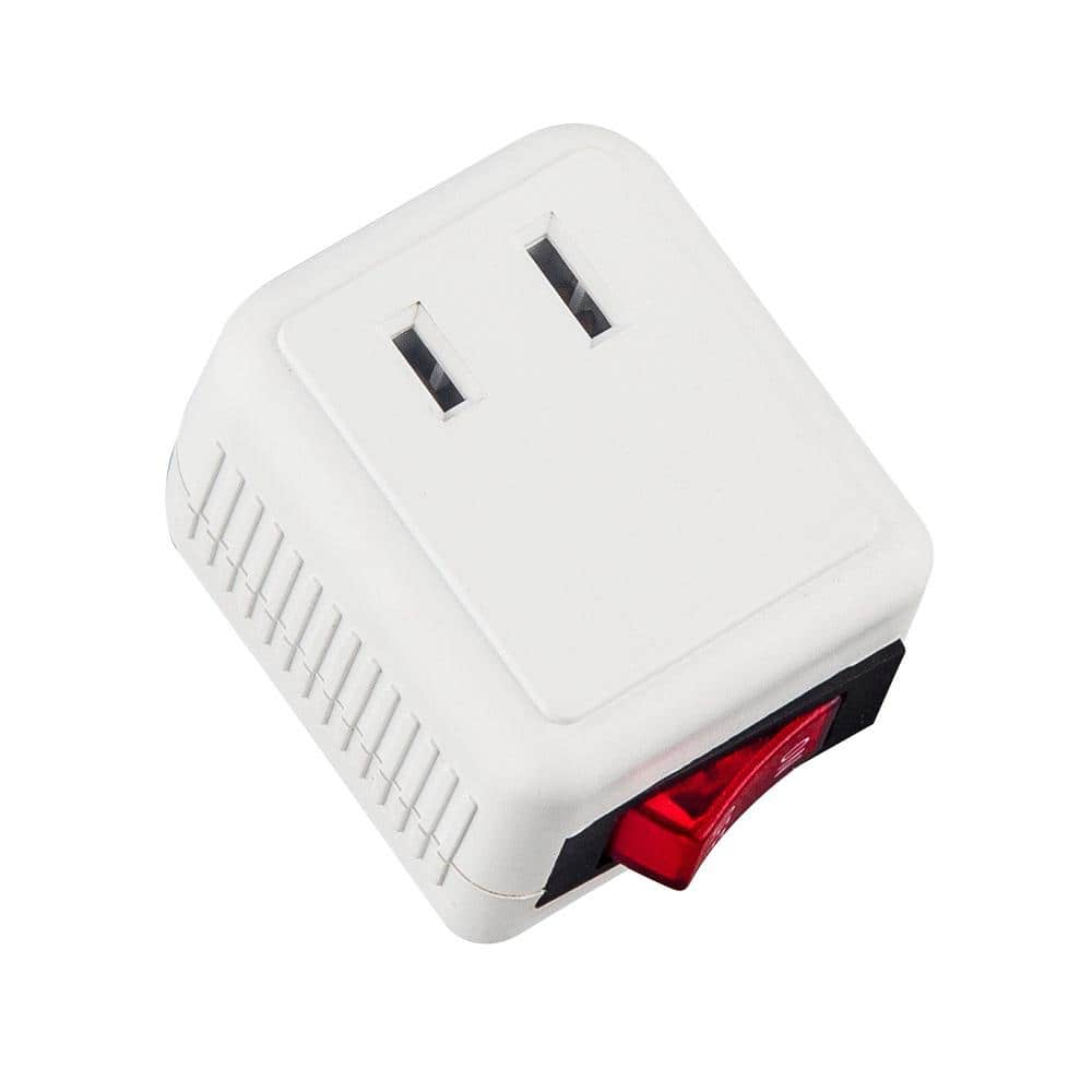 15 Amp Switch Outlet, White