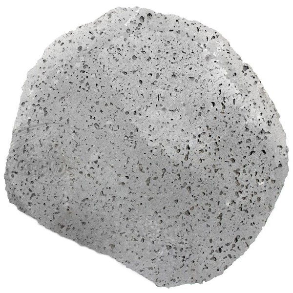Geobunga 18 in. x 18 in. x 1.5 in. Brushed Lava Paver