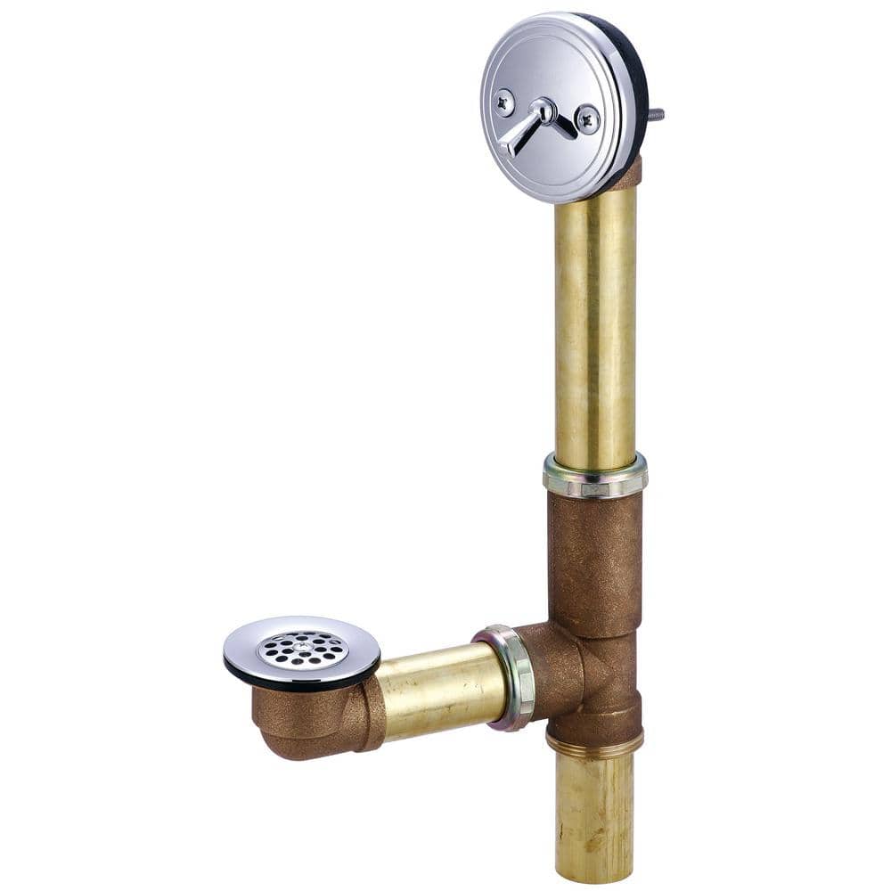 Central Brass 1.5 in. Leg Tub Drain 1555 - The Home Depot