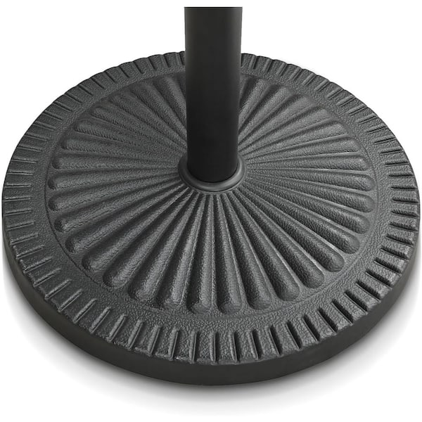 PURPLE LEAF Heavy-Duty Outdoor Market Patio Umbrella Base in Bronze
