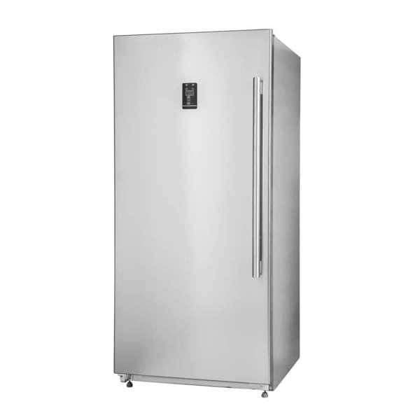 Stainless Steel 60" Side-by-Side Refrigerator with Ice Maker