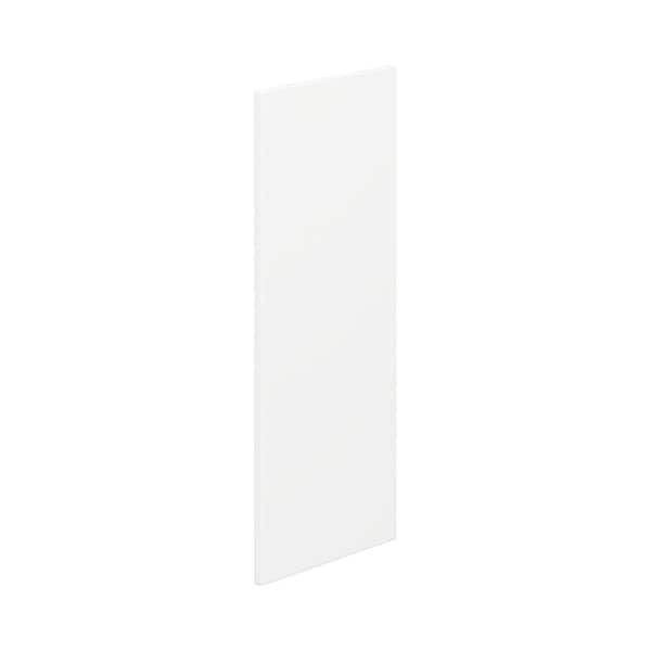 J COLLECTION 32 in. W x 14 in. H Wall Cabinet End Panel in Bright White