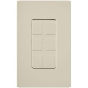 Ivory 1-Gang Coaxial;Data Jack;Ethernet;Phone Jack Wall Plate (1-Pack)